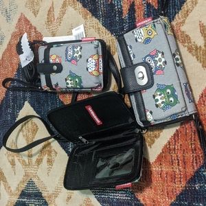 3 Owl wallets